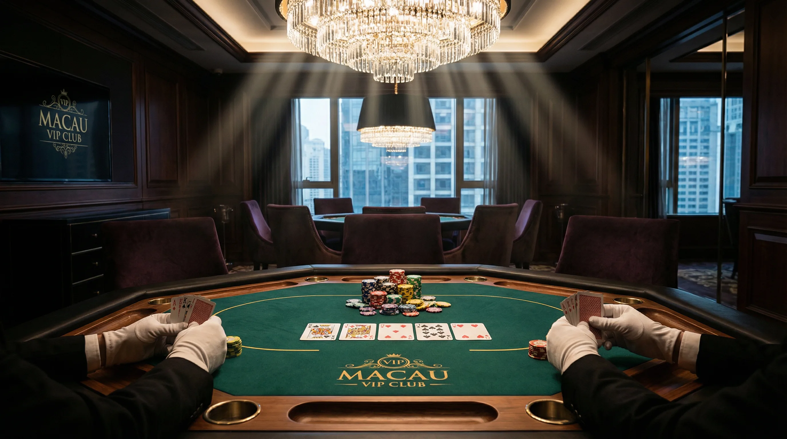 威尼斯人德州扑克锦标赛现场